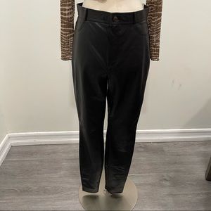 Zara Leather Leggings